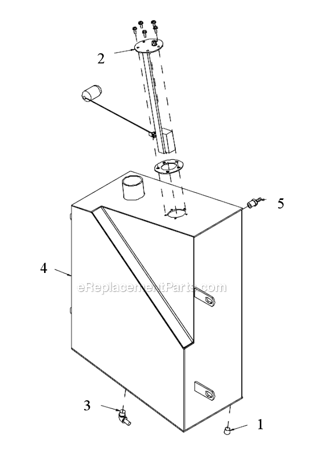 Page O Diagram and Parts List for MK-6020KB  MK Diamond Concrete Saw